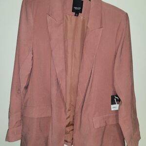 Simply Vera (Vera Wang) Women's Pink Blazer